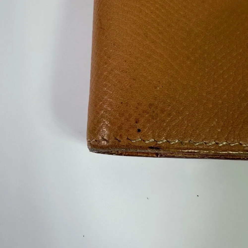 Hermes Tan Leather Notebook Agenda Cover‎ Holder - Picture 6 of 16